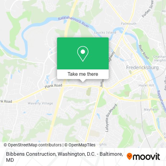 Mapa de Bibbens Construction