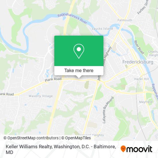 Keller Williams Realty map