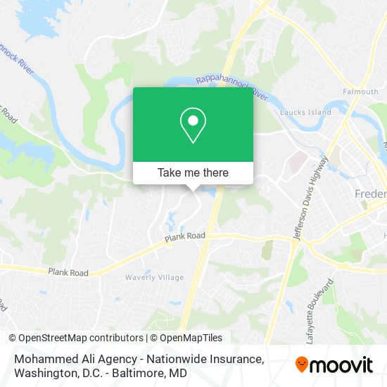 Mohammed Ali Agency - Nationwide Insurance map