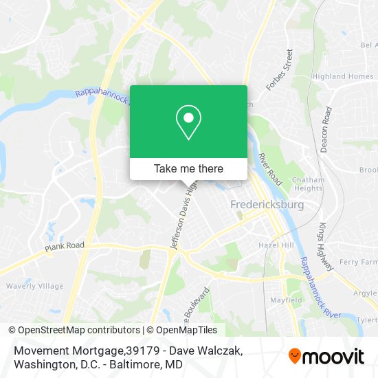 Mapa de Movement Mortgage,39179 - Dave Walczak