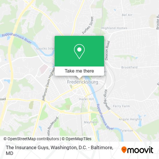 The Insurance Guys map