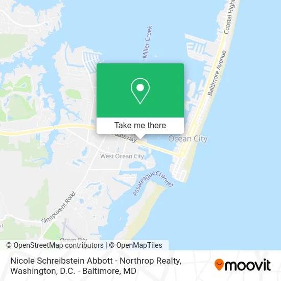 Nicole Schreibstein Abbott - Northrop Realty map