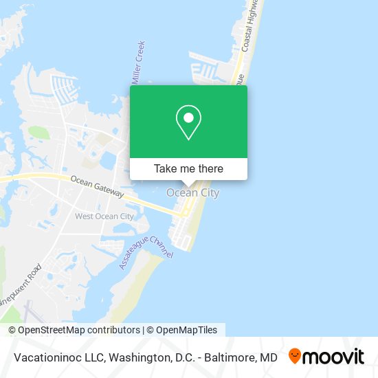 Mapa de Vacationinoc LLC