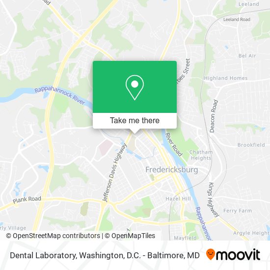 Mapa de Dental Laboratory