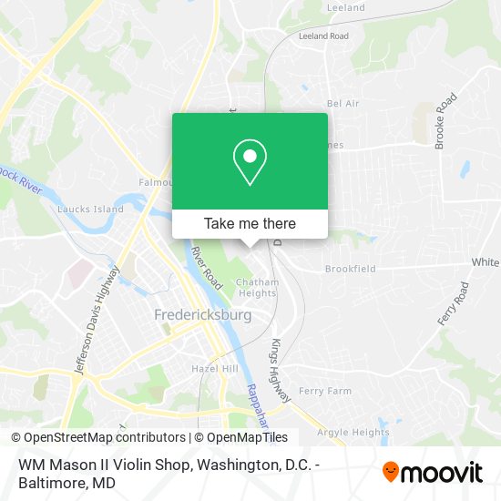 WM Mason II Violin Shop map