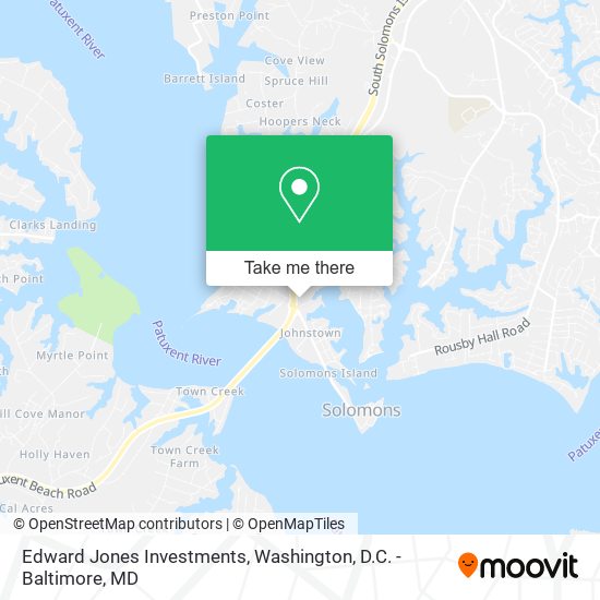 Edward Jones Investments map