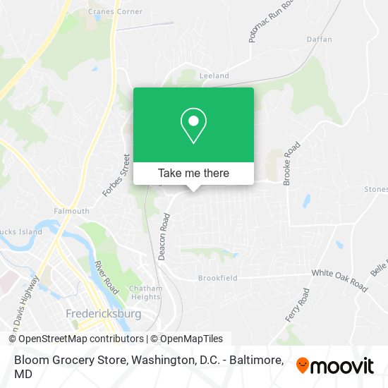 Bloom Grocery Store map