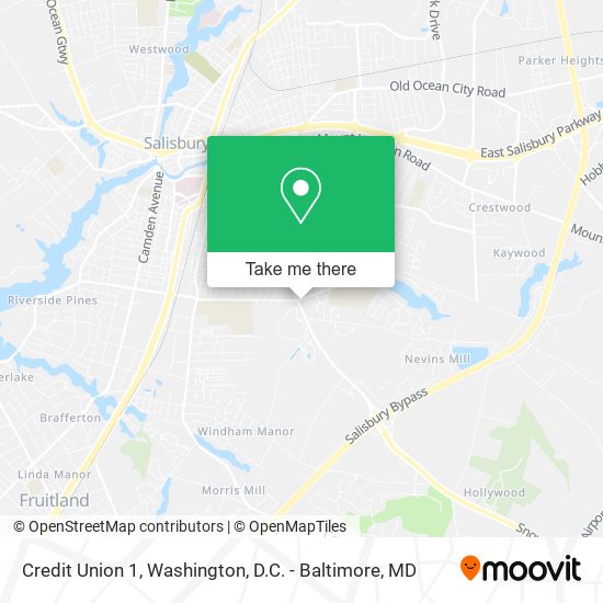 Credit Union 1 map