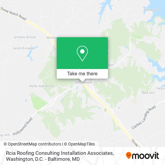 Rcia Roofing Consulting Installation Associates map