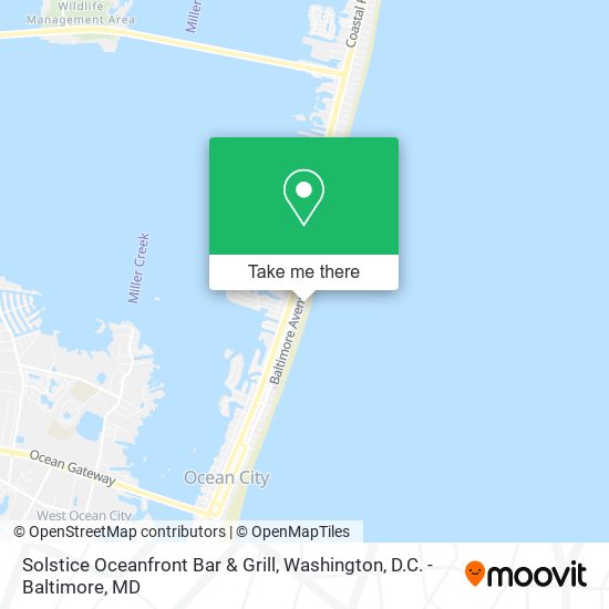 Solstice Oceanfront Bar & Grill map