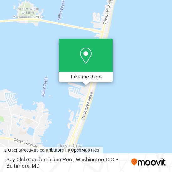 Mapa de Bay Club Condominium Pool