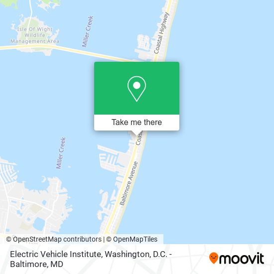 Electric Vehicle Institute map