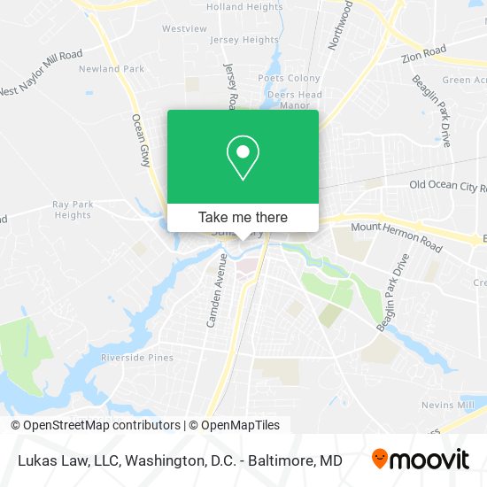 Lukas Law, LLC map