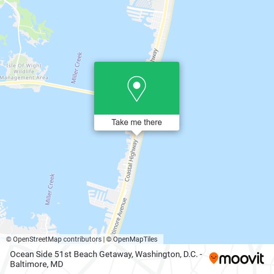 Ocean Side 51st Beach Getaway map