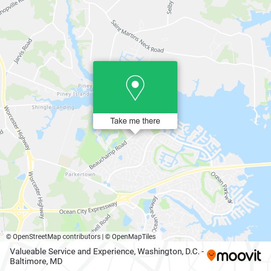 Valueable Service and Experience map