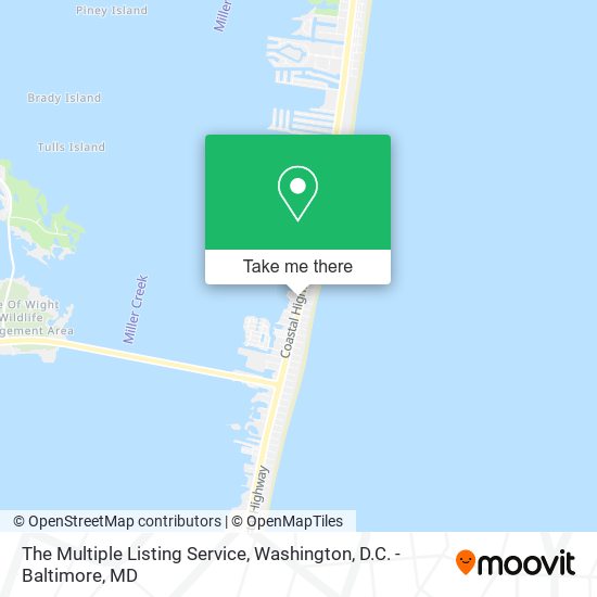 The Multiple Listing Service map