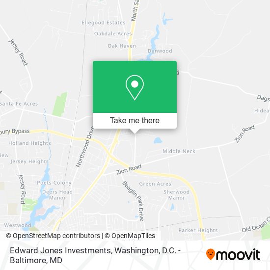 Edward Jones Investments map