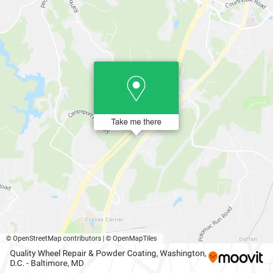 Quality Wheel Repair & Powder Coating map