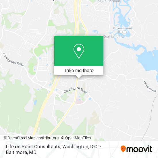 Life on Point Consultants map
