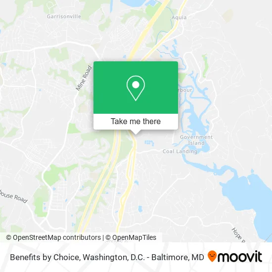 Mapa de Benefits by Choice