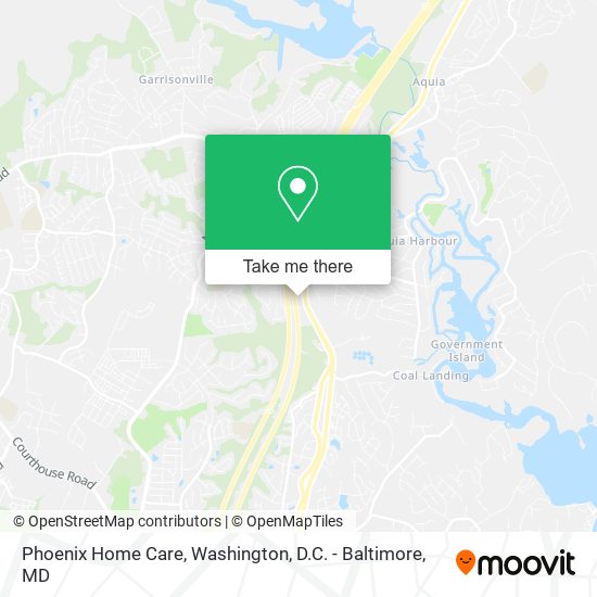 Phoenix Home Care map