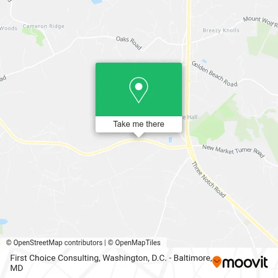First Choice Consulting map