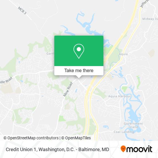 Credit Union 1 map