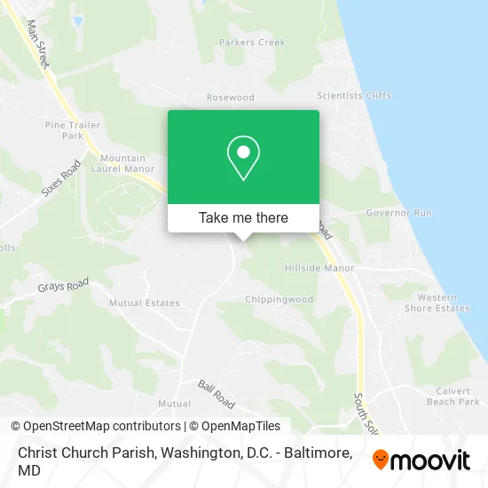 Mapa de Christ Church Parish