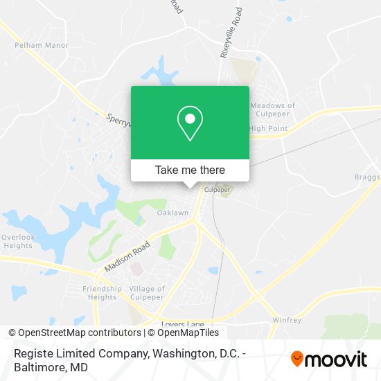 Registe Limited Company map