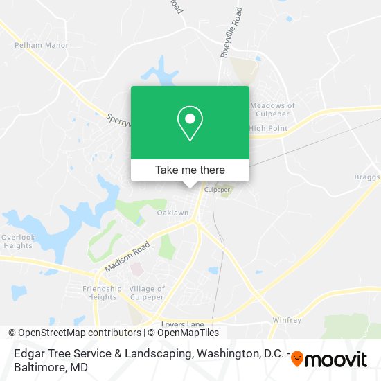 Edgar Tree Service & Landscaping map