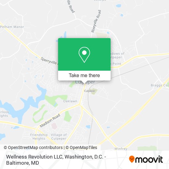 Wellness Revolution LLC map