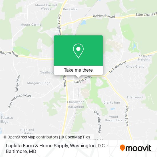 Laplata Farm & Home Supply map