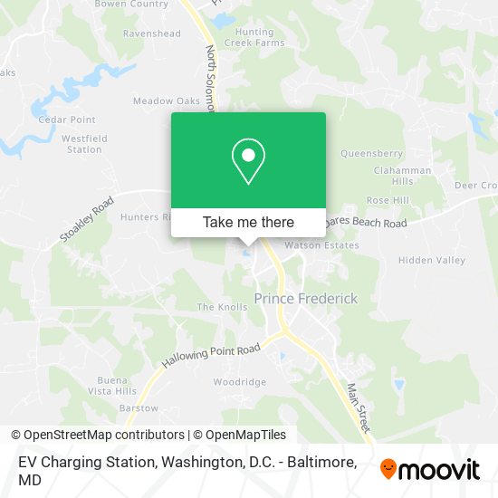 EV Charging Station map