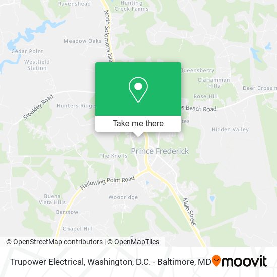 Trupower Electrical map