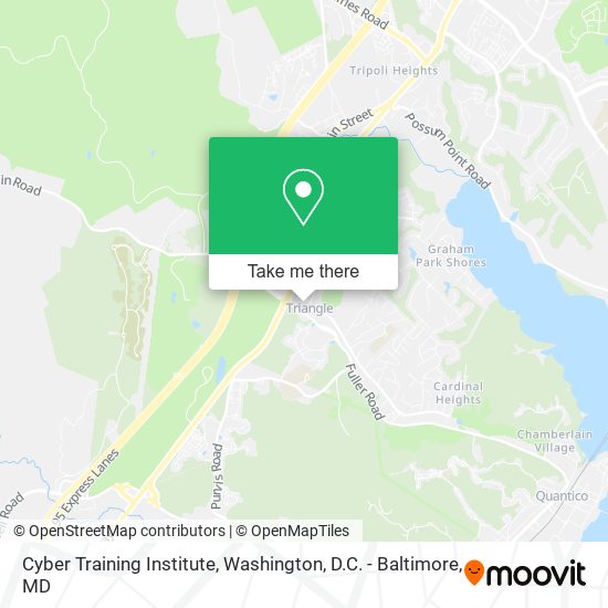 Cyber Training Institute map