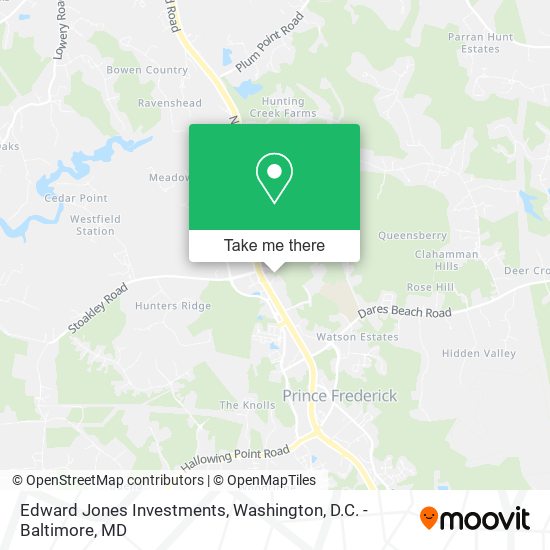 Edward Jones Investments map