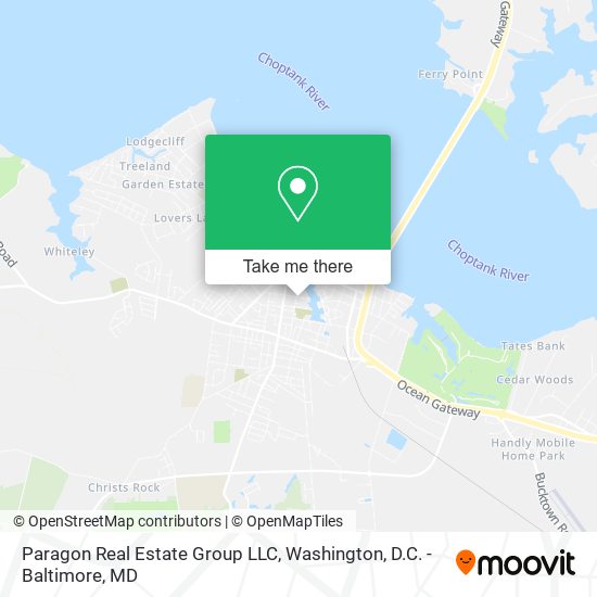 Mapa de Paragon Real Estate Group LLC