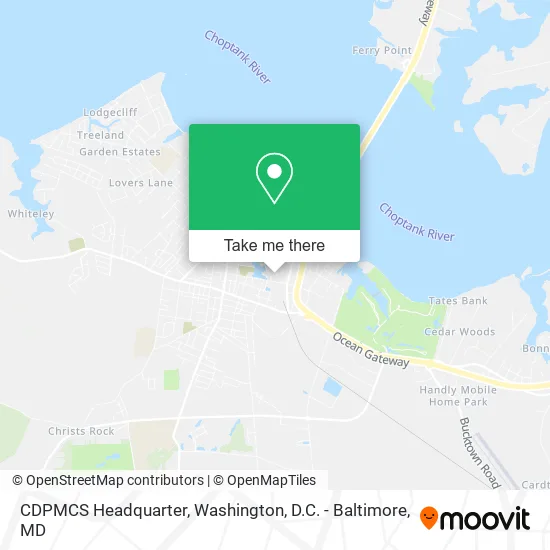 CDPMCS Headquarter map