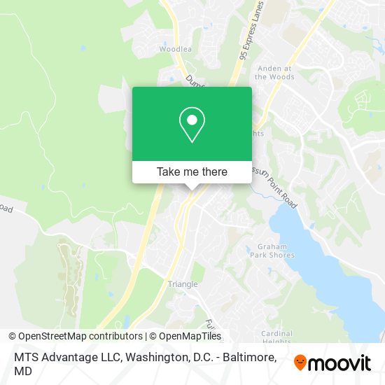Mapa de MTS Advantage LLC