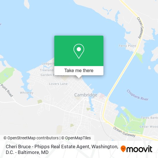 Mapa de Cheri Bruce - Phipps Real Estate Agent