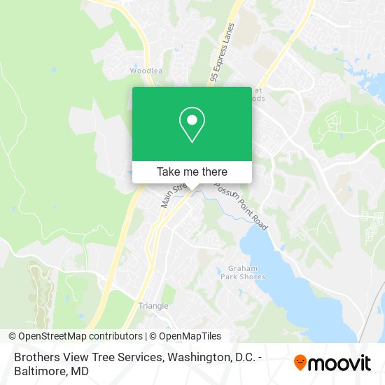 Mapa de Brothers View Tree Services