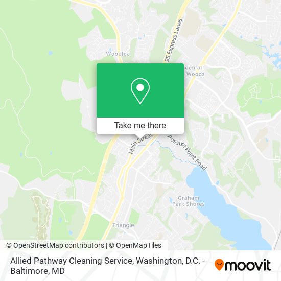 Mapa de Allied Pathway Cleaning Service