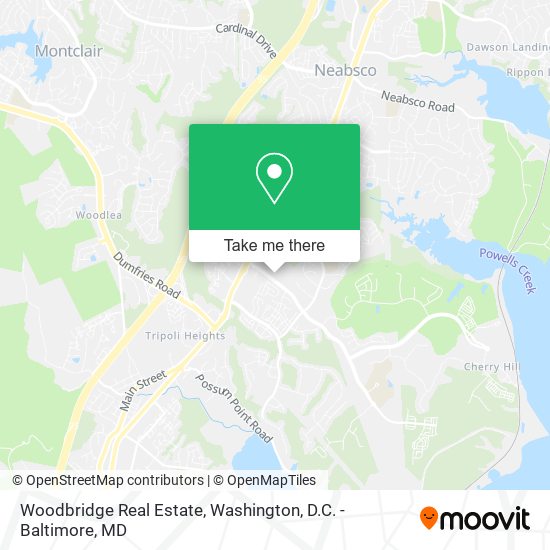 Woodbridge Real Estate map