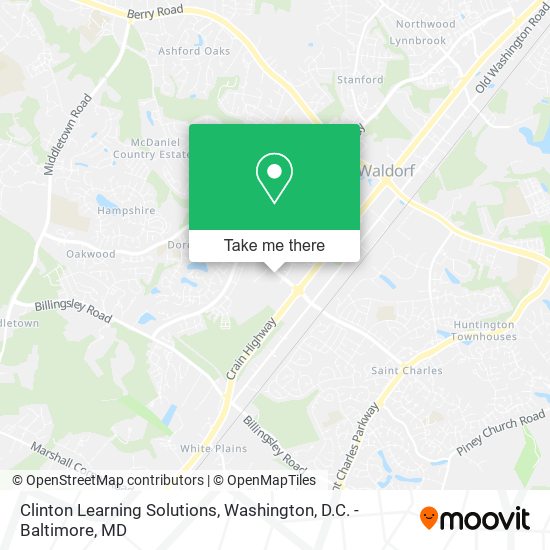 Mapa de Clinton Learning Solutions