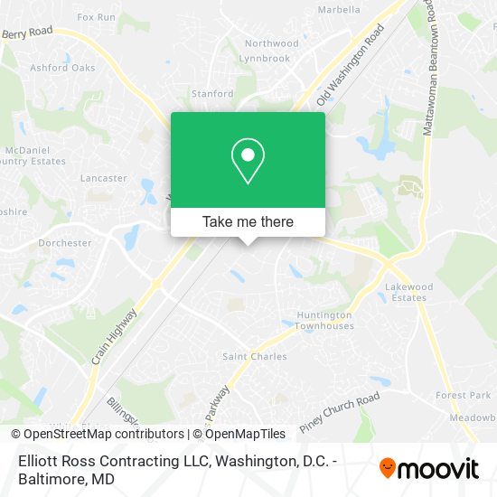 Mapa de Elliott Ross Contracting LLC