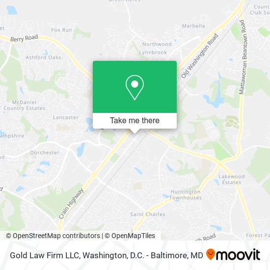 Gold Law Firm LLC map