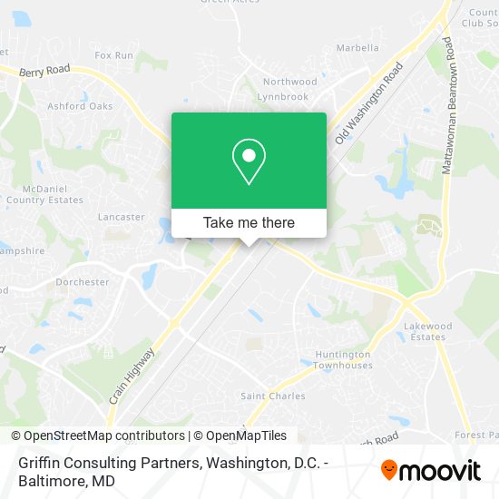 Griffin Consulting Partners map