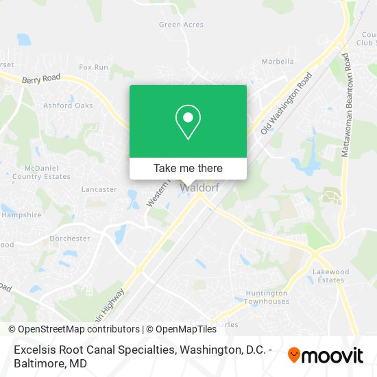 Excelsis Root Canal Specialties map