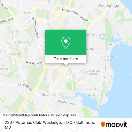 2207 Potomac Club map