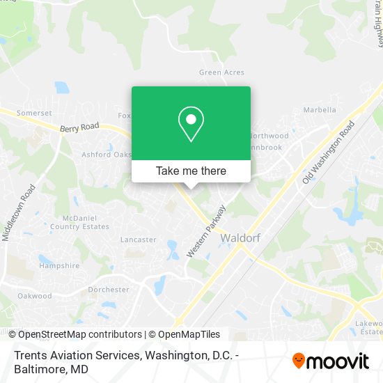 Trents Aviation Services map